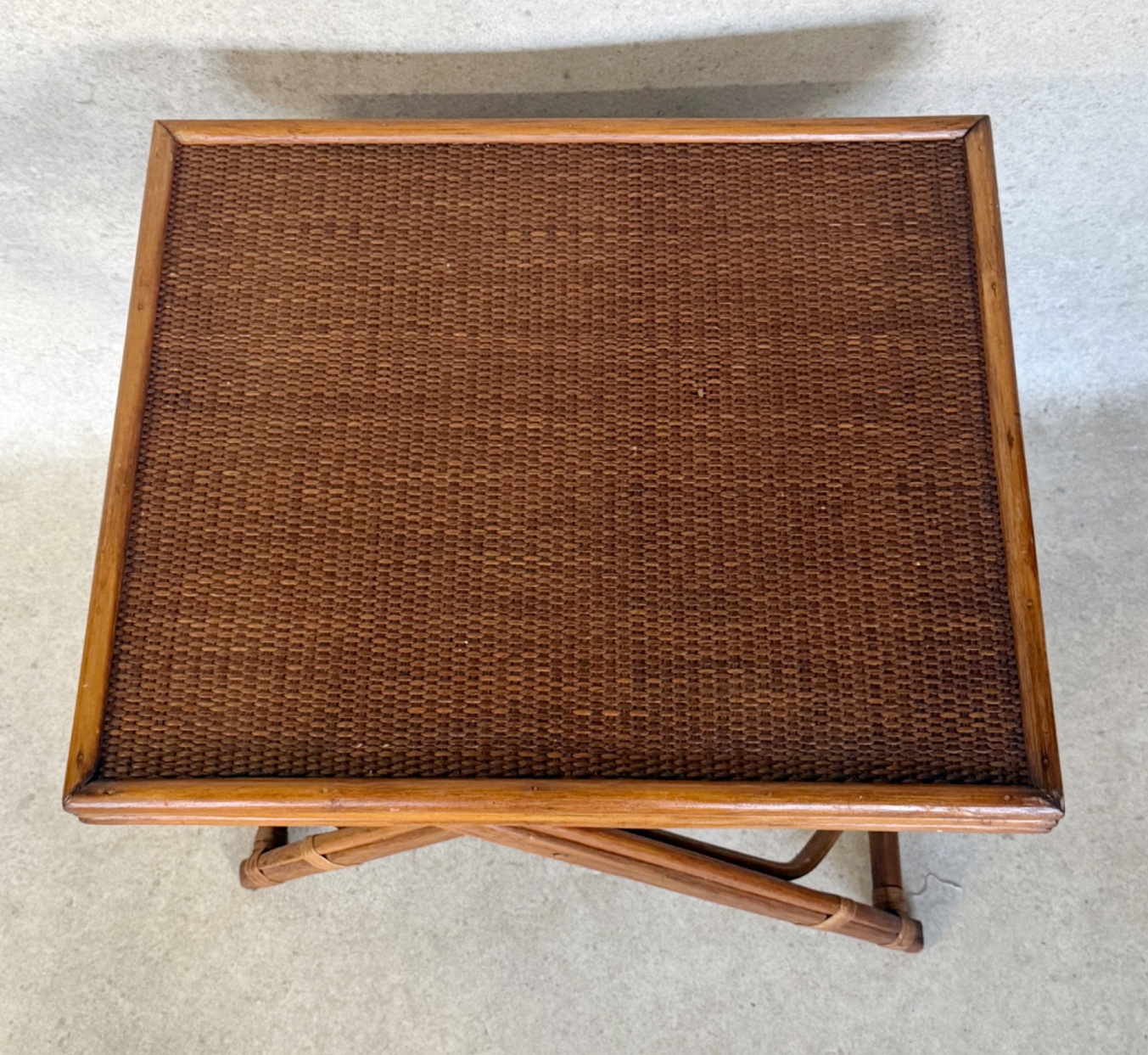 A vintage Bamboo Table A vintage Bamboo Table